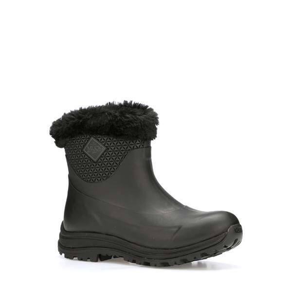 Shop Muck Boot Women S Apres Black Size 9 Ankle Slip On Arctic