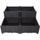 preview thumbnail 4 of 10, GDFStudio - Outdoor/Indoor 4-Piece Self-Watering Raised Garden Bed Planter Box with Legs for Vegetables, Herbs and Flowers