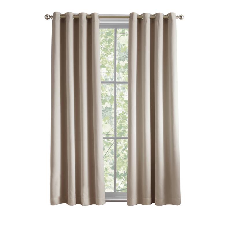 Tommy Hilfiger Kingston Grommet Curtain Panel Pair