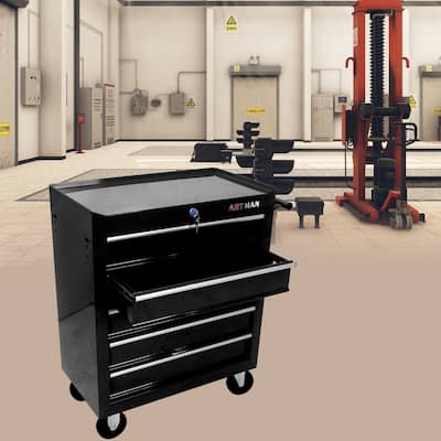5 DRAWERS MULTIFUNCTIONAL TOOL CART WITH Wheels