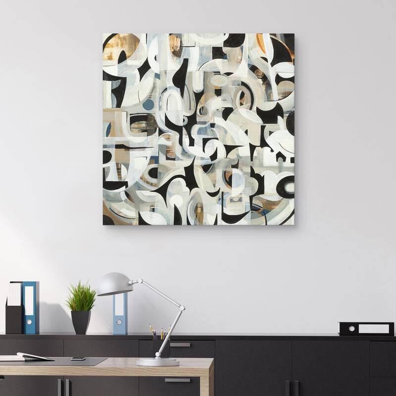 In the Maze by Liz Jardine Canvas Art Print