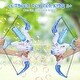 preview thumbnail 1 of 7, 2 in 1 Light Up Bubble Water Blaster, Bow & Arrow, Outdoor Kids Toys - with 4 Bubble Solution with 4 Bubble Solution