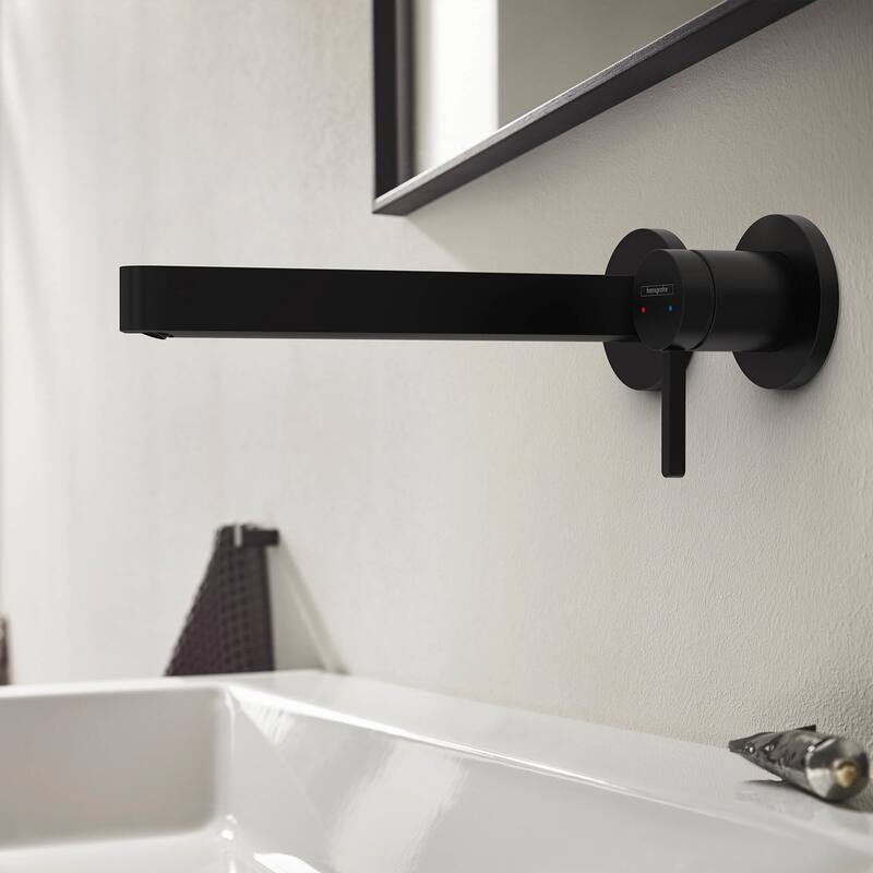 Hansgrohe 76050 Finoris 1.2 GPM Wall Mounted Mini-Widespread Bathroom