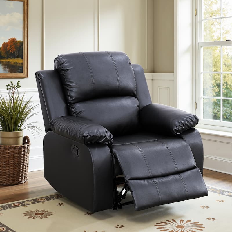 3-Piece Semi PU And PVC Couch Living Room Sofa Set