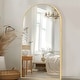 preview thumbnail 62 of 74, Modern Arched Full Length Aluminum Alloy Floor Mirror Standing Mirror