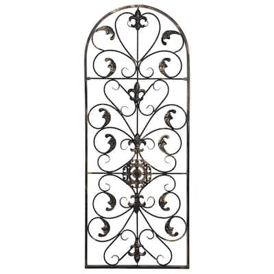 Decorative Spanish Arch Wall Art Iron Ornament