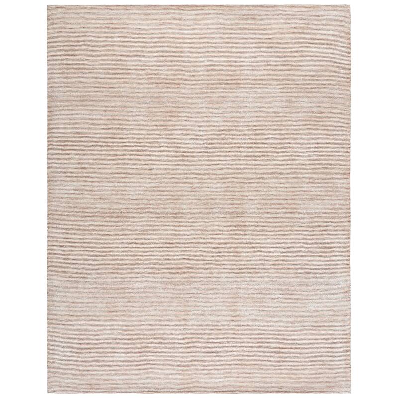 SAFAVIEH Handmade Soho Gorana Wool & Viscose Rug - 8' x 10' - Rust