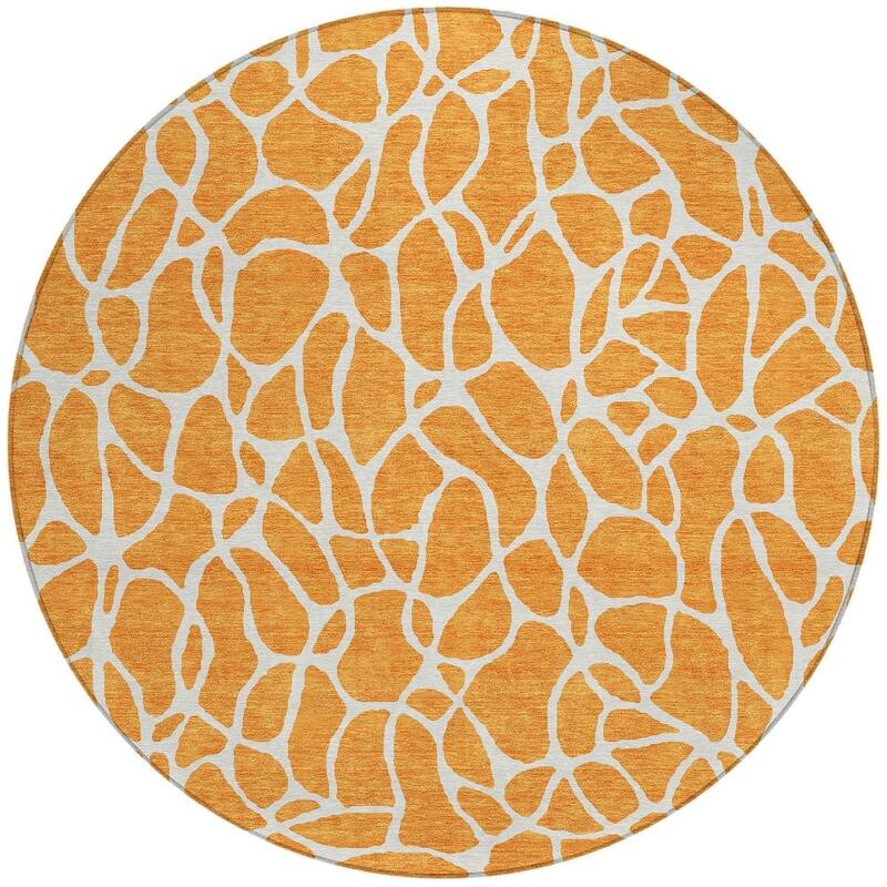 HomeRoots Geometric Transitional Rectangle Outdoor Rug