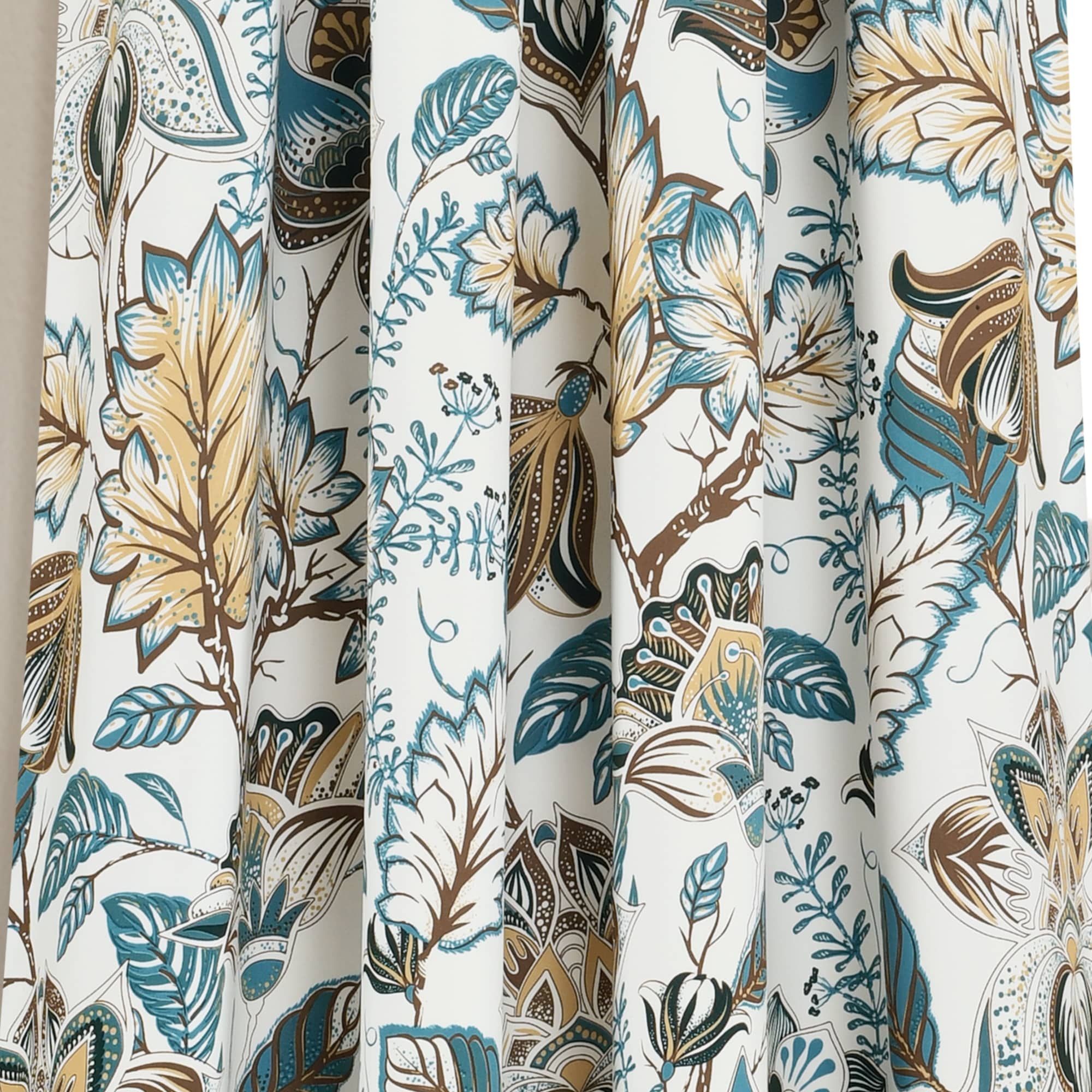 Lush Decor Cynthia Jacobean Room Darkening Curtain Panel Pair Overstock 12417553