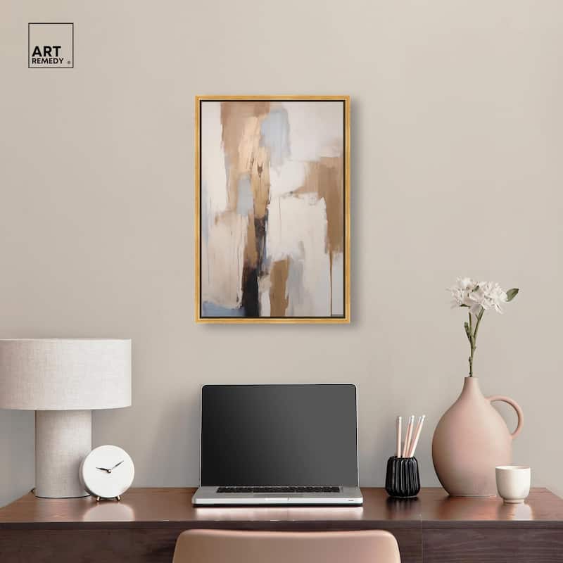 Sandstone Stillness I Canvas by Art Remedy