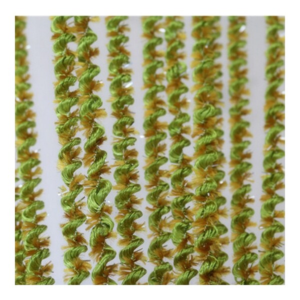 Screw Thread String Door Curtain Home Decoration 1*2m - Green