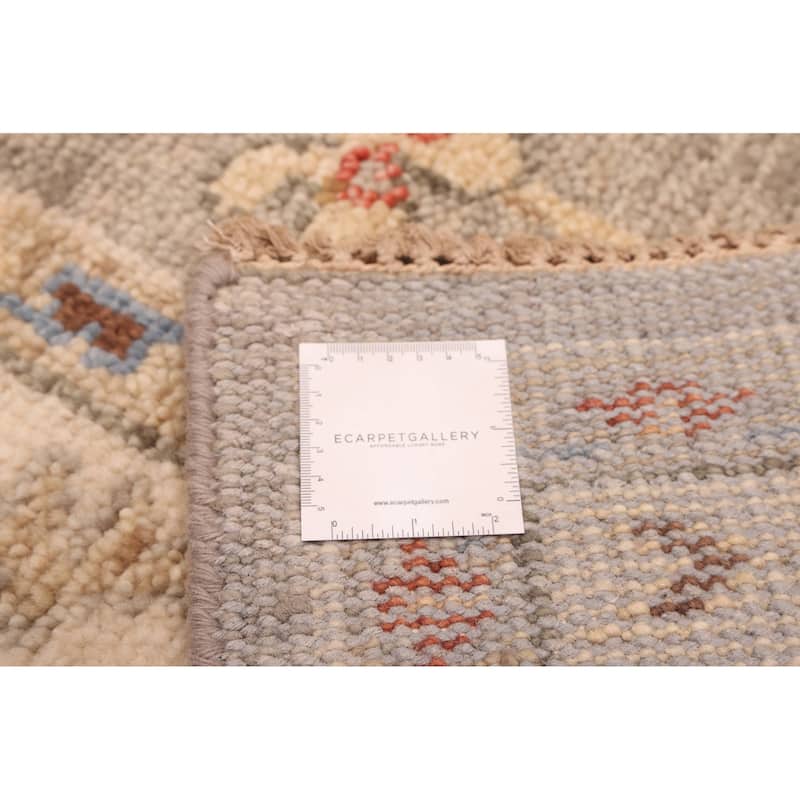 ECARPETGALLERY Hand-knotted Jules Serapi Grey Wool Rug - 7'8 x 9'11