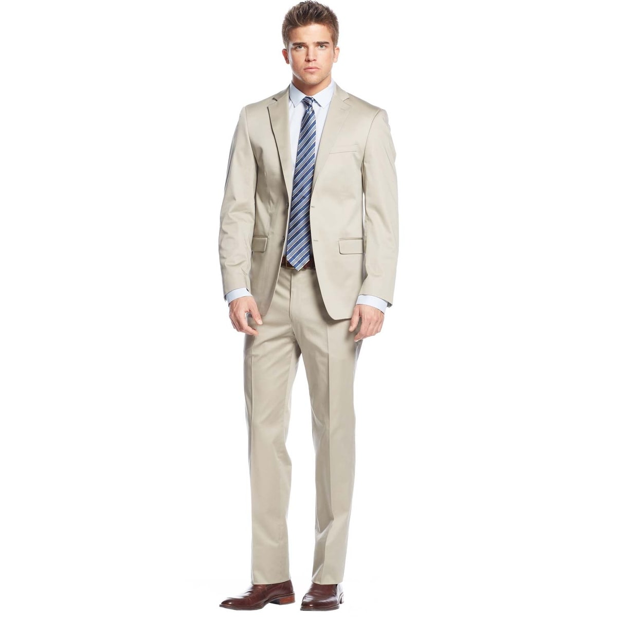 calvin klein x fit slim suit