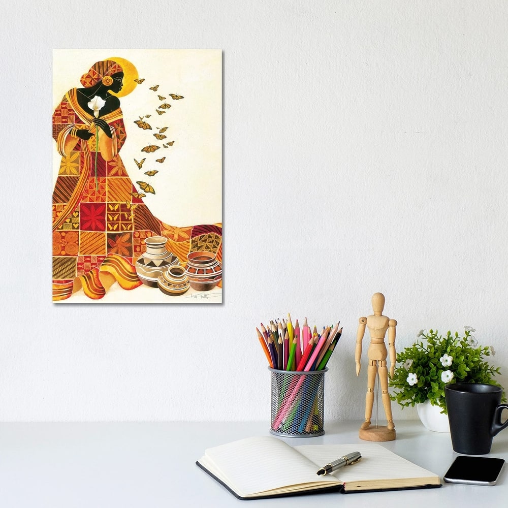 iCanvas "Soul's Flight, Cropped" by Keith Mallett Canvas Print