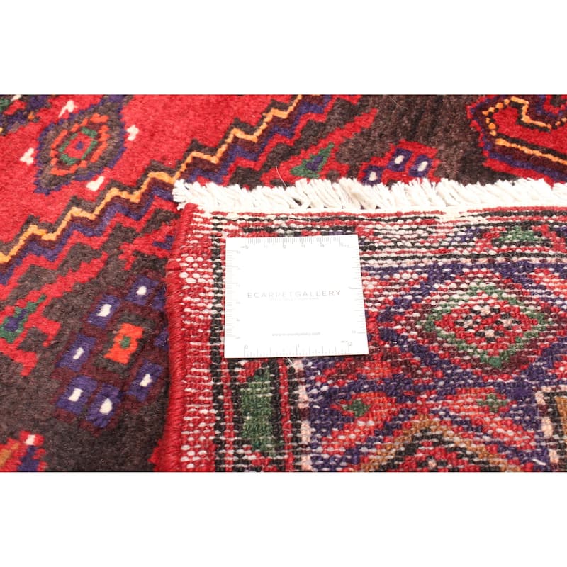 ECARPETGALLERY Hand-knotted Anadol Red Wool Rug - 4'9 x 7'5