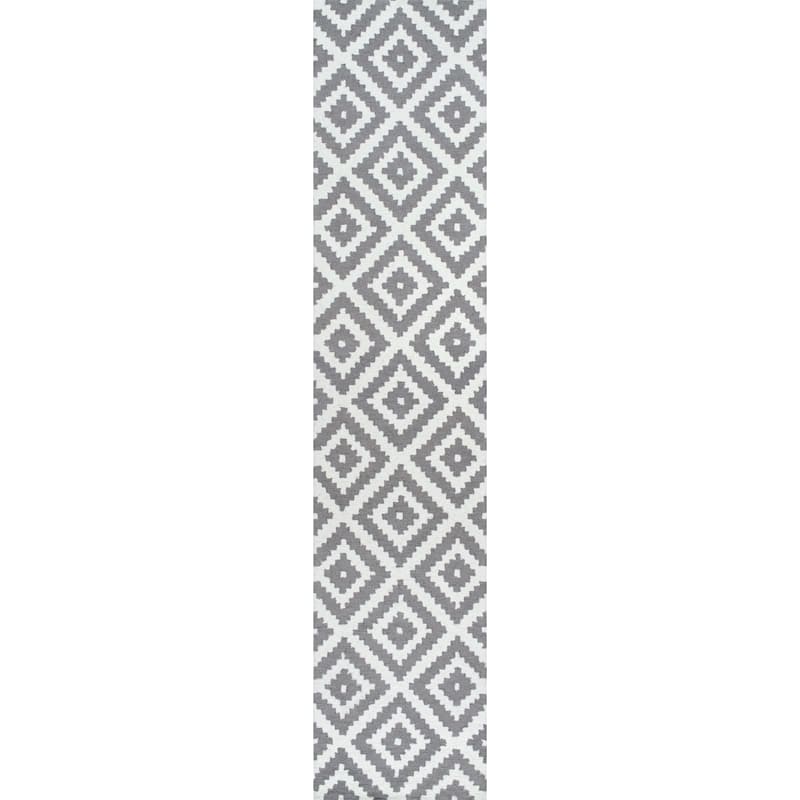 Nuloom Kellee Hand Tufted Geometric Wool Area Rug