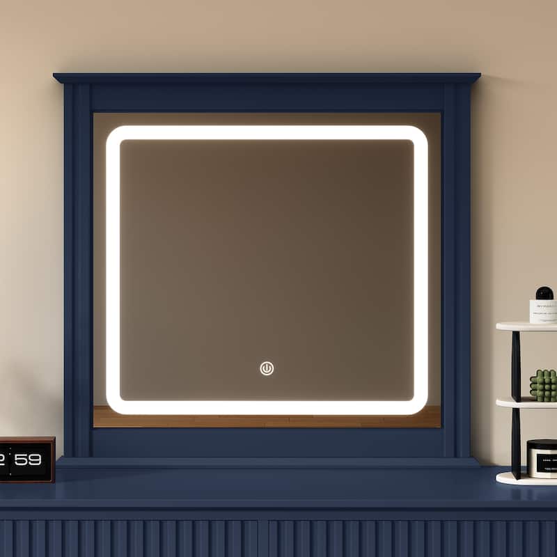 Smart LED Vanity Mirror with 3-Color Light