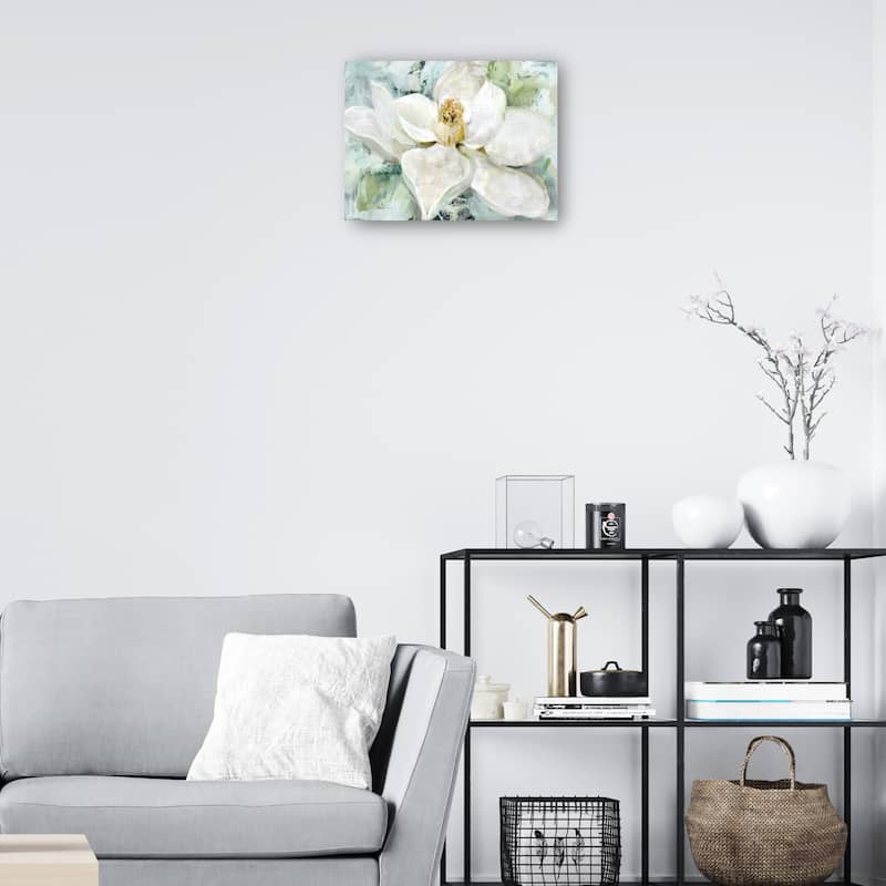 Morning Magnolia By Studio Arts Canvas Art Print