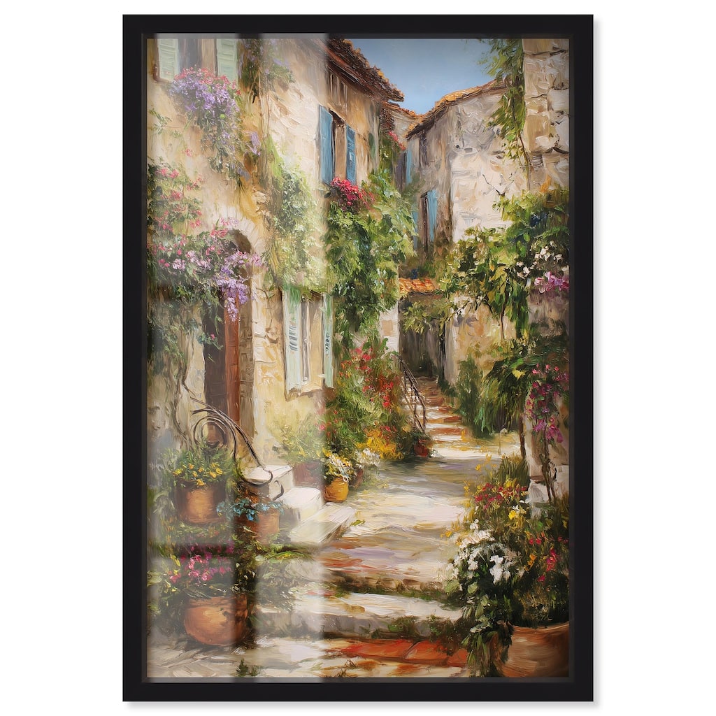 Mediterranean Charm II Shadowbox by Art Remedy