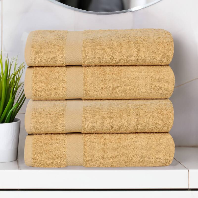 Superior Franklin Cotton Lightweight Bath Towel Set of 4