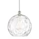 Option White and Polished Chrome / Clear Water Glass