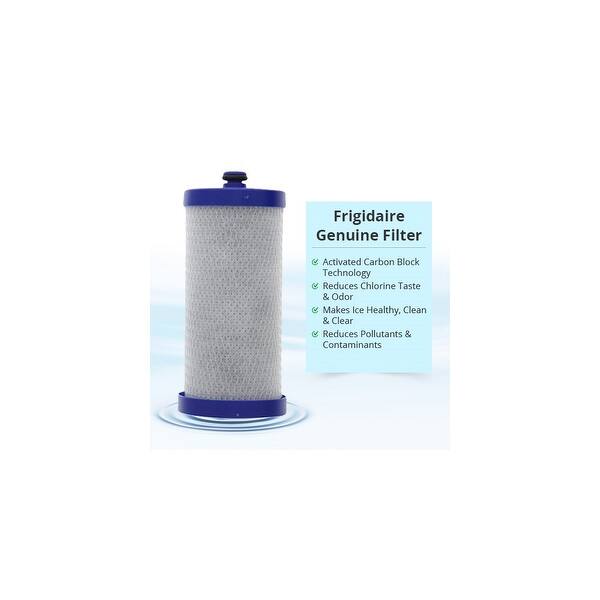 Shop Replacement Water Filter For Frigidaire Frs6r3jw4 Refrigerator Water Filter 6 Pack White L Overstock 21605592