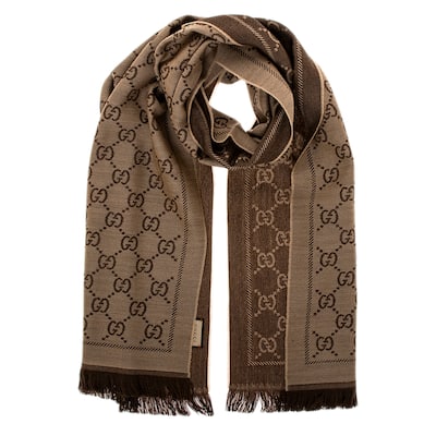 Gucci GG Wool Scarf