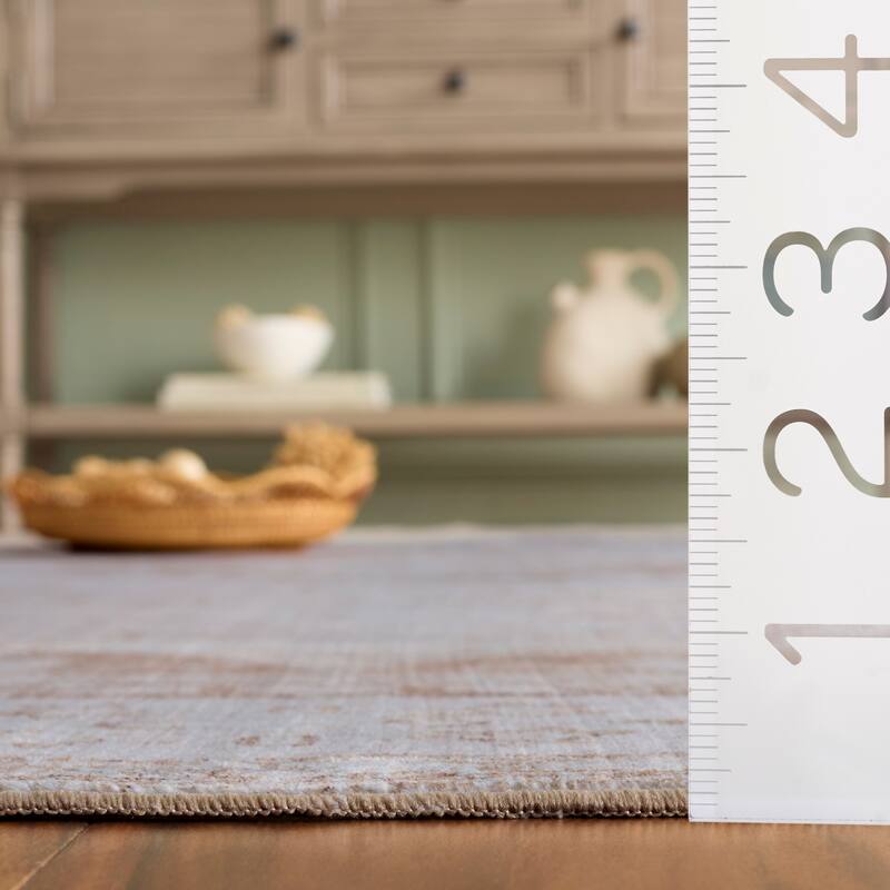 SAFAVIEH Arizona Georgete Machine Washable & Slip Resistant Rug