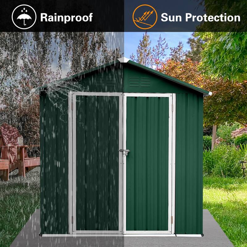 Outdoor storage sheds 4FTx6FT
