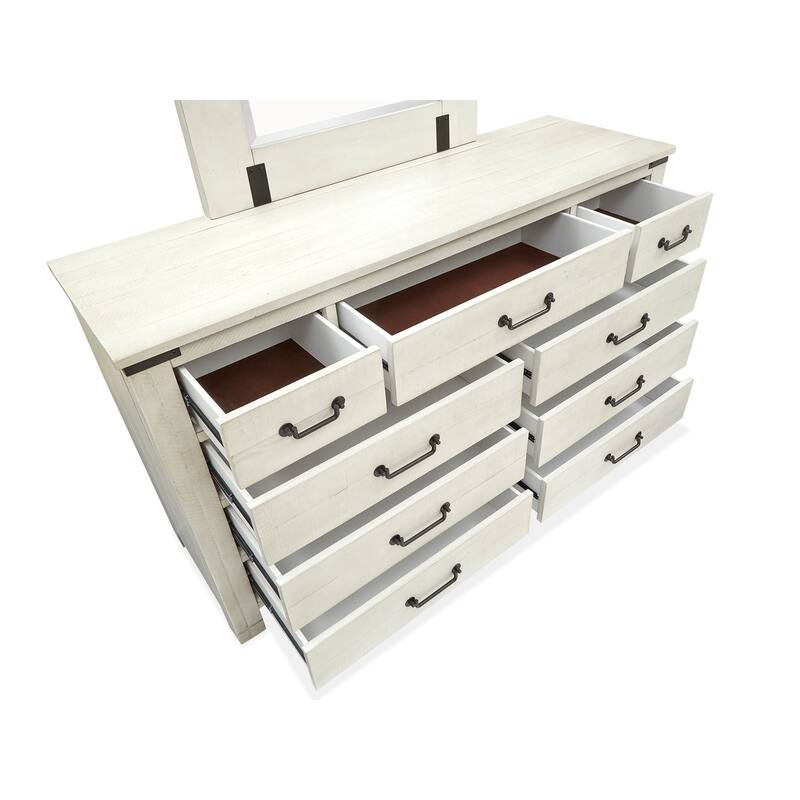 Magnussen Home Chesters Mill Alabaster Drawer Dresser