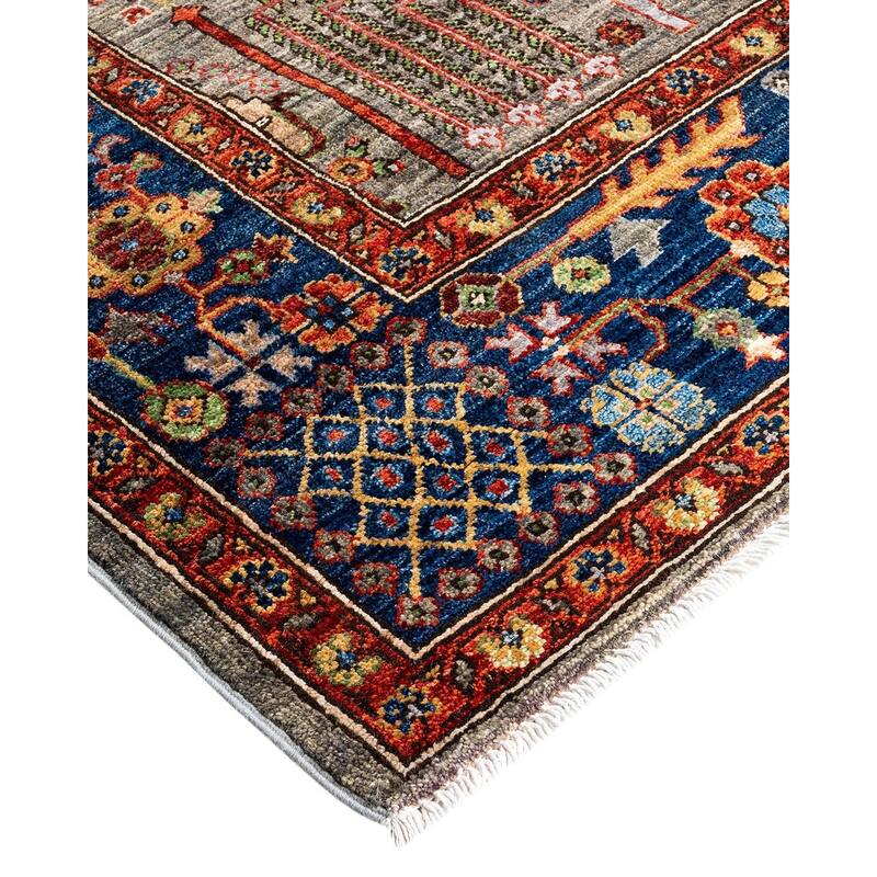 Serapi One-of-a-Kind Hand-Knotted Area Rug - Brown, 8' 0" x 9' 9" - 8' 0" x 9' 9"