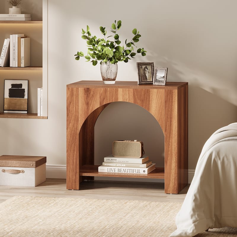 Farmhouse Night Stand Bedside Table for Bedroom Home Living Room