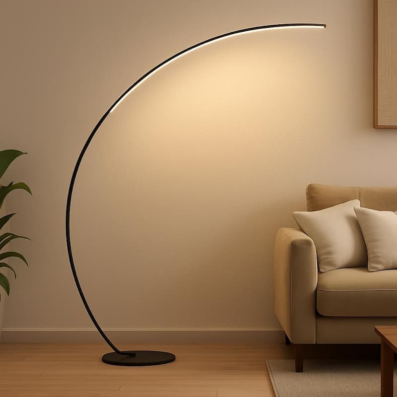 69" LED Arched Floor Lamp