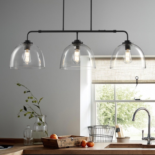 Modern Pendant Light Fixture Kitchen Island Hanging Ceiling Lights with Oversized Glass Shade On Sale Bed Bath Beyond 37982148
