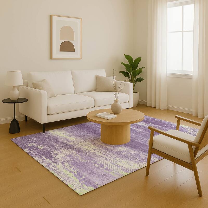 Premium Washable Super Soft Abstract Ombre Mayfield Rug