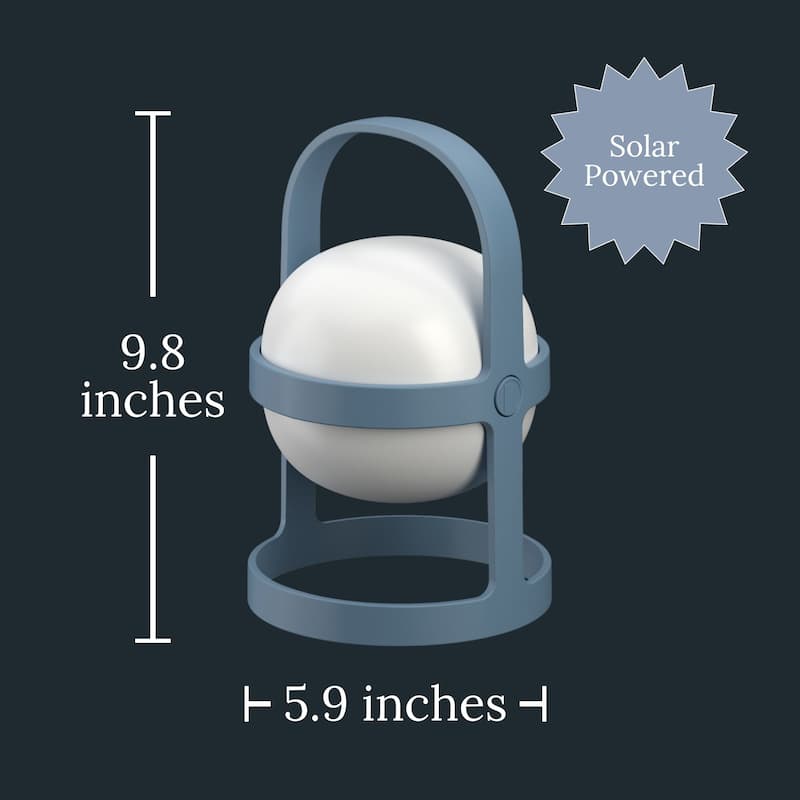 Rosendahl Soft Spot Solar Circular Lantern - 9.8"