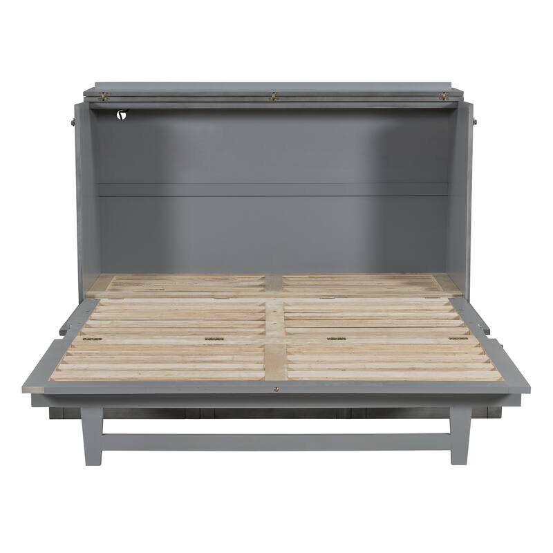 Modern Murphy Bed with Versatile Storage Drawers
