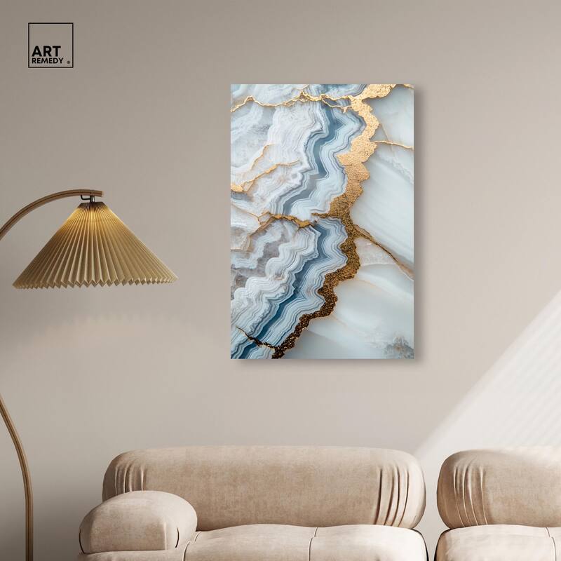 Denim Dreams II Canvas by Art Remedy, Gallery Wrapped