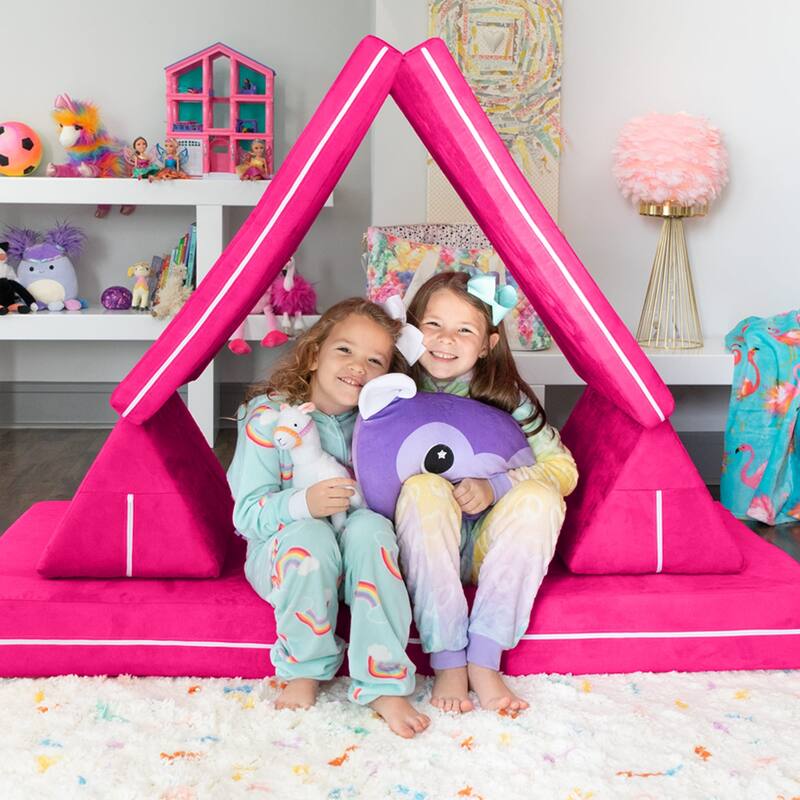 Jaxx Zipline Playscape - Imaginative Furniture Playset for Creative Kids