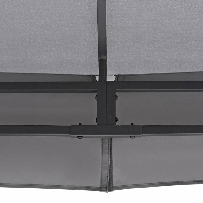 10x10 Outdoor Gazebo Tent with Double Roofs
