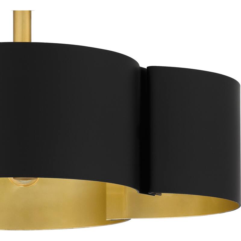 Balsam Four Light Semi-Flush Mount