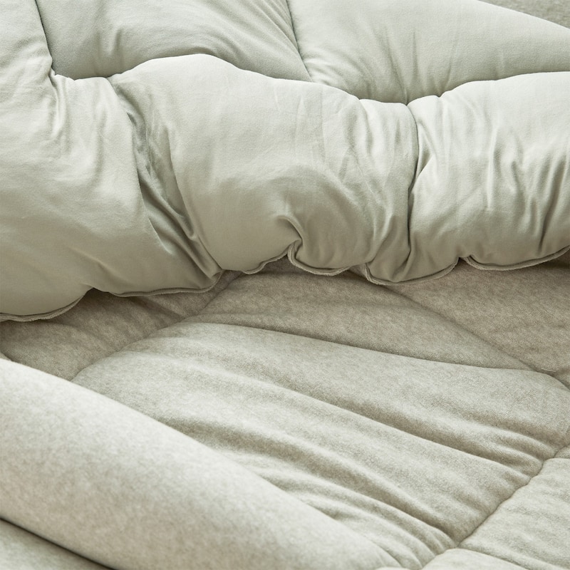 Sweater Weather® Yoga - Coma Inducer® Oversized Comforter - Snowy Moss-Gray