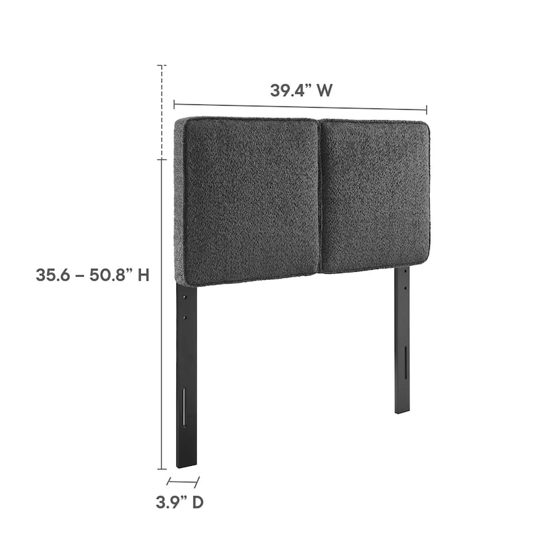 Lindee Boucle Fabric Headboard