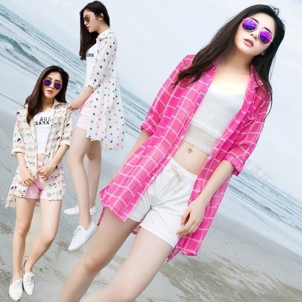 pink summer coat