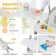 preview thumbnail 18 of 21, Babyjoy 3-in-1 Baby Swing & High Chair with 8 Adjustable Heights &