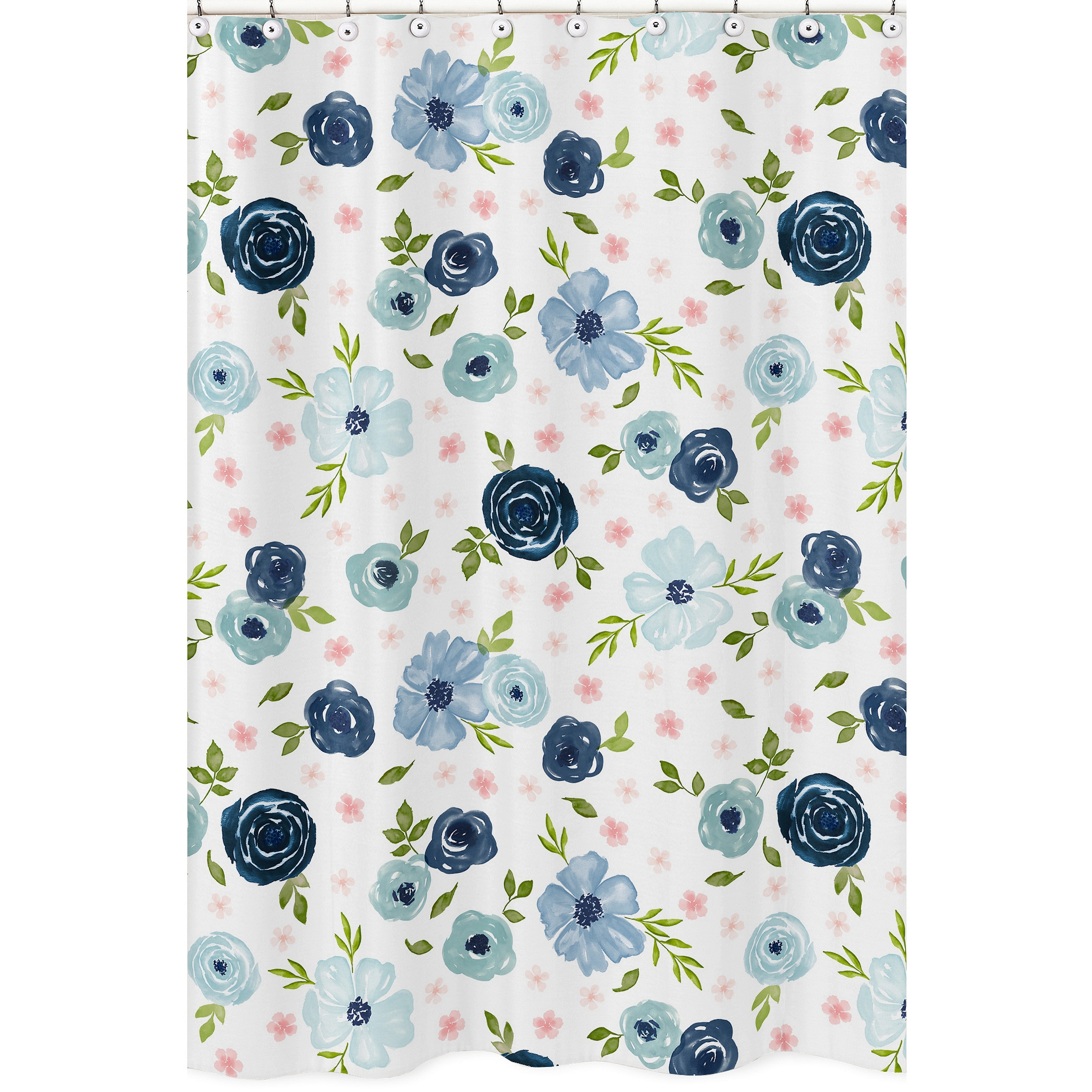 Sweet jojo sales watercolor floral curtains