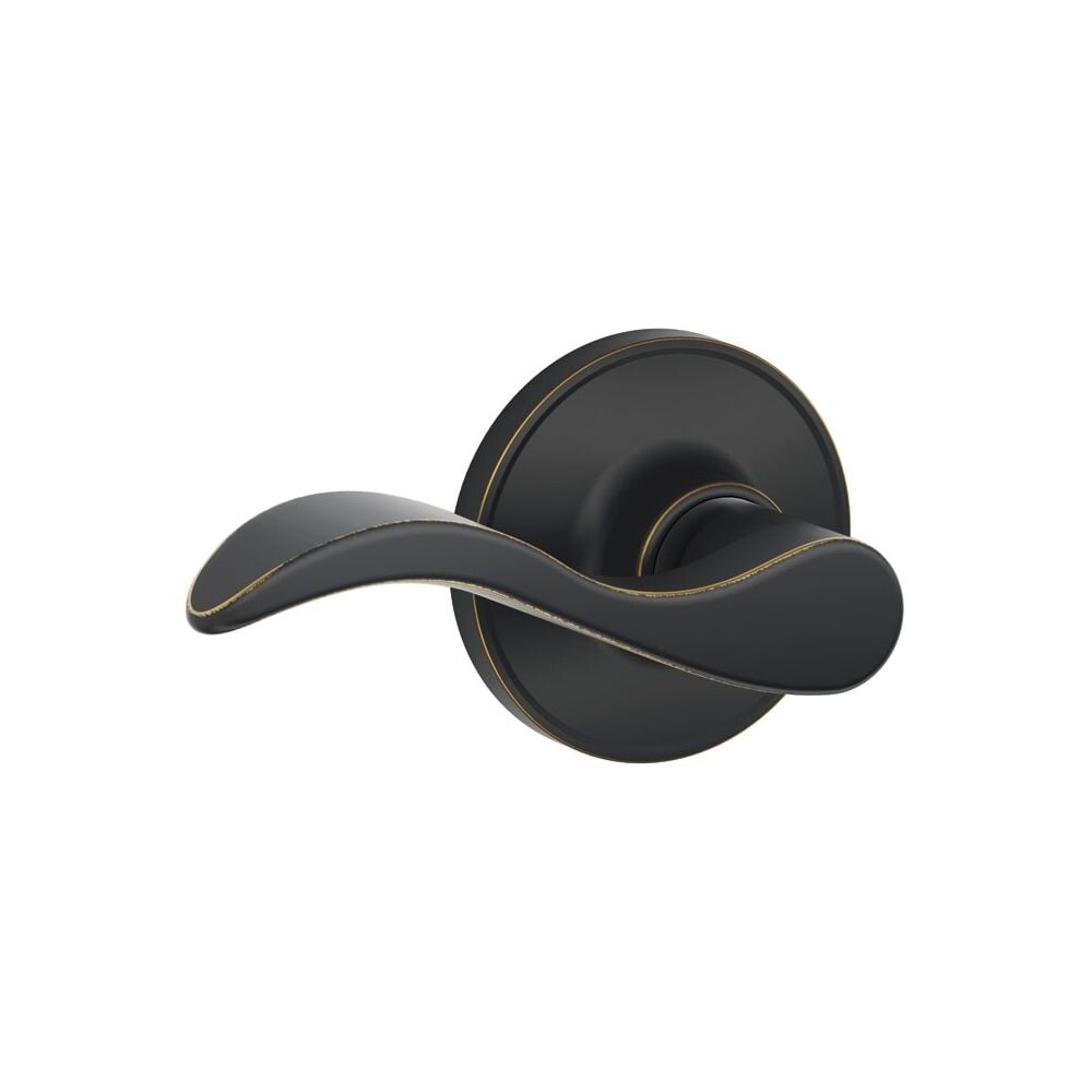 Shop Schlage J10 Sev Seville Passage Door Lever Set Formerly