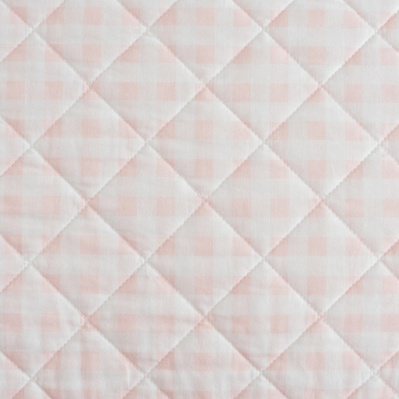 Martha Stewart Olivia Gingham Cotton Reversible Quilt Set