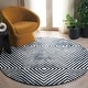 preview thumbnail 10 of 30, SAFAVIEH Handmade Ebony Dyrfinna Modern Wool Rug