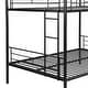 preview thumbnail 9 of 7, Full Over Full with trundle Metal Bunk Bed , No Box Spring Needed, Easy Assemble